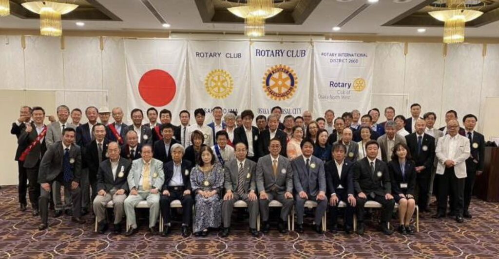 大阪堂島ロータリークラブ3クラブ合同例会報告2023.8.21