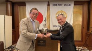 大阪堂島ロータリークラブ22-23年度最終・ゴング引渡式ナイト例会